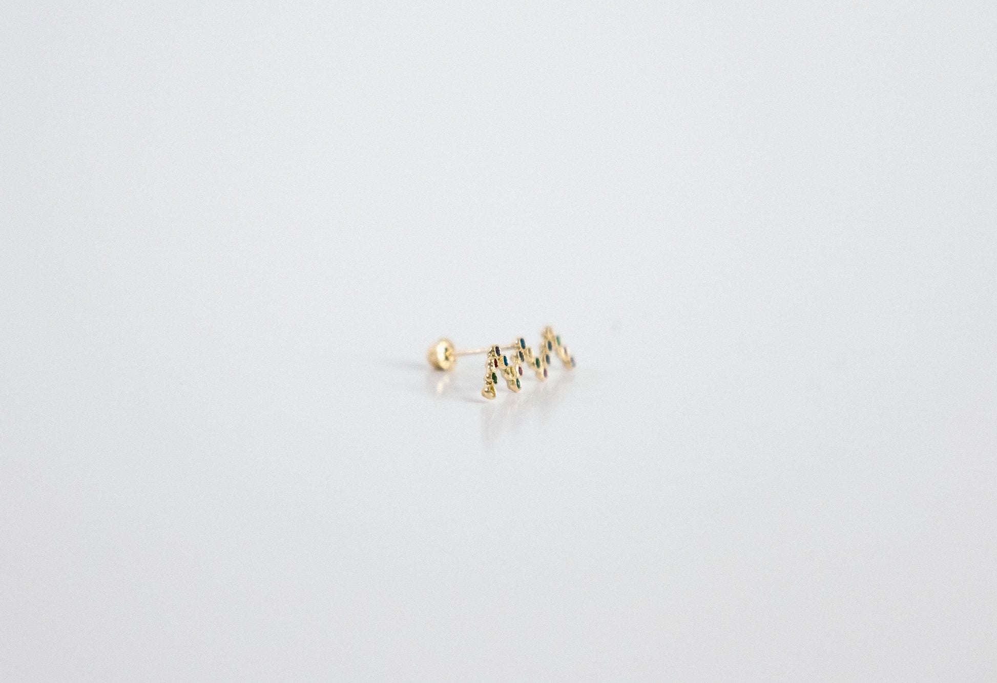 Zigzag Studs