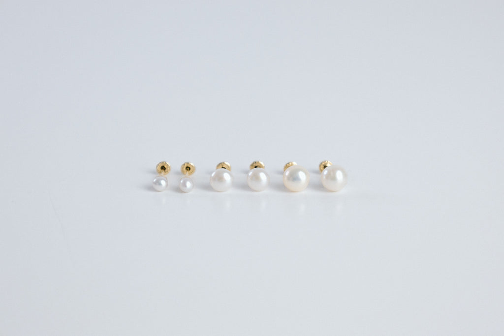 Mini Pearl Studs
