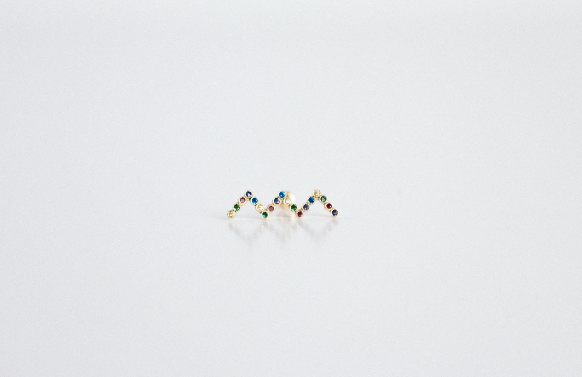 Zigzag Studs